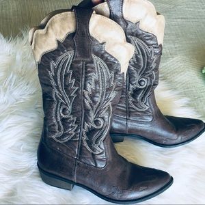 Brown Cowboy Boots